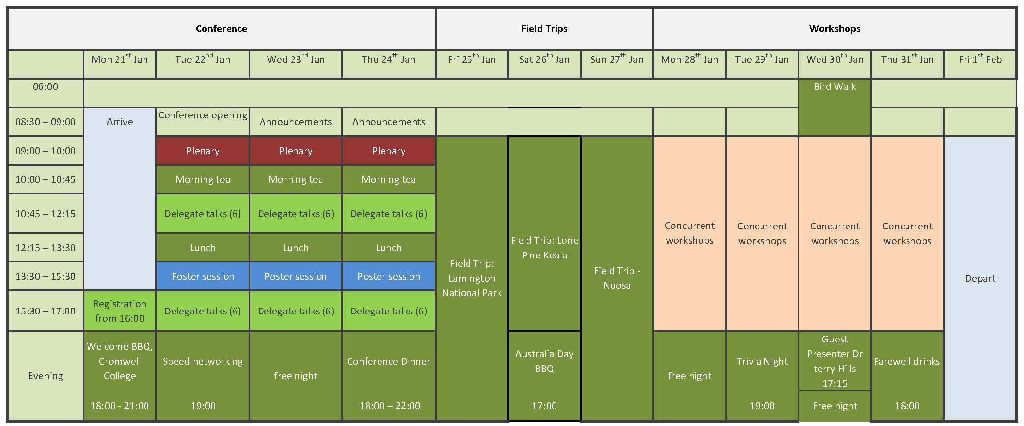 SCCS final timetable 15Jan2013